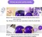Purple Balloon Garland Kit, 129PCS Purple Balloons Different Size 18" 12" 10" 5", Metallic Purple Balloon Purple Confetti Balloon Arch for Purple Theme Party Decoration, Birthday Wedding Baby